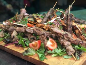 assortiment brochettes